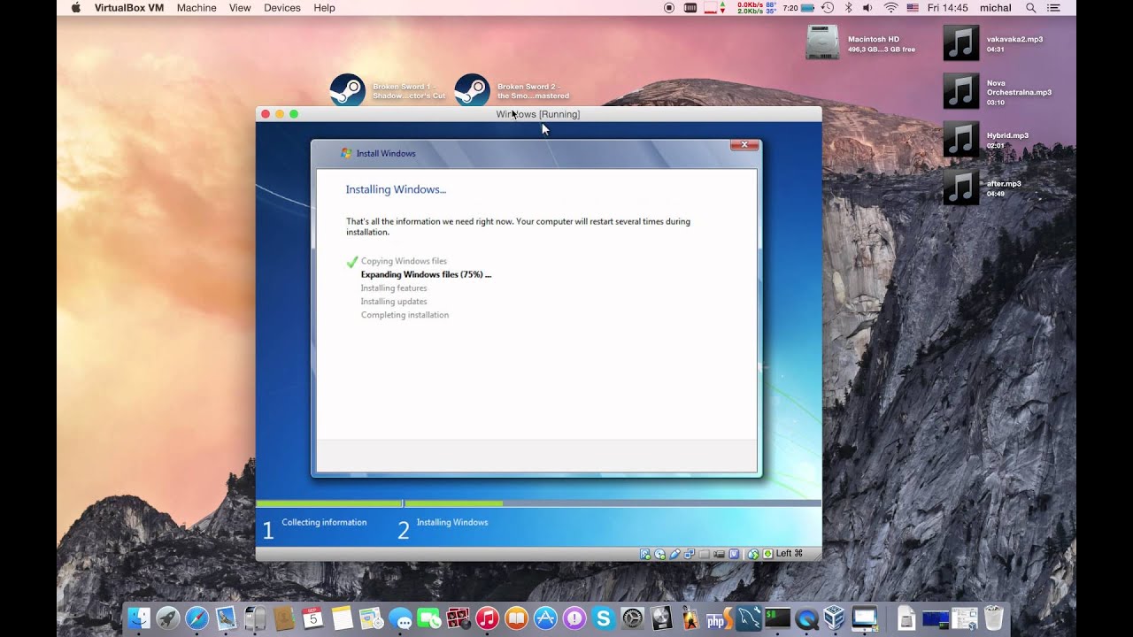 virtualbox mac os 10.13 install